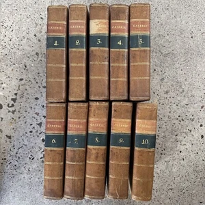 1805 Complete Set 10 GALLERY HISTORICAL MOST FAMOUS MEN - Picture 1 of 8