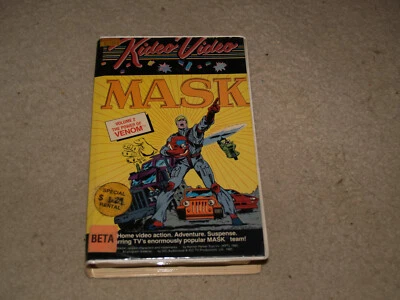 M.A.S.K. MASK volume 2 The Power of Venom Betamax w/ rental case - Bild 1 von 4