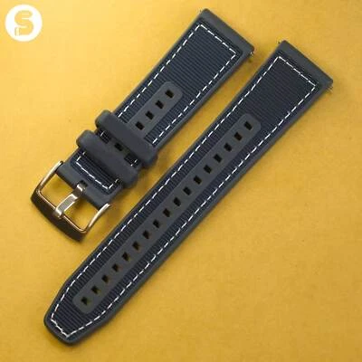 Pulsera De Reloj De Silicona HÍBRIDA 22Mm, 5 Variantes De Color - Imagen 1 de 4