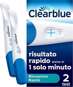 Clearblue 2 Test Di Gravidanza Rilevazione Rapida, Risultato Preciso 1 Minuto - Foto 1 di 12