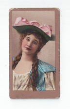 ATC American Tobacco Co BEAUTIES G3S3 Cigarette Card 1901 - #62 Esther Moore
