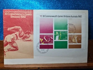 First Day Cover 📮(3 stamps) XII Commonwealth Games📮 SYDNEY 2000 - Picture 1 of 2