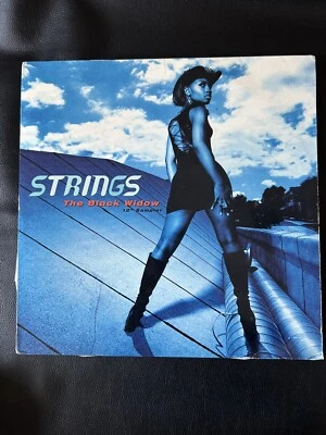 STRINGS The Black Widow (12" Sampler), promo double vinyl LP, 2000, EX, hip-hop - Image 1 of 4