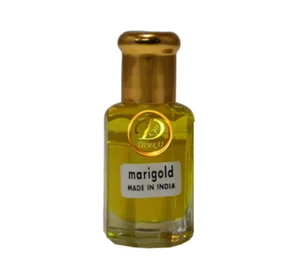 Marigold Attar / Ittar concentrated Perfume Oil 10ml Floral Warm Fragrance - Picture 1 of 3