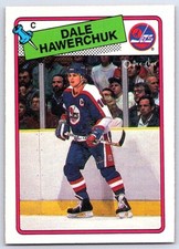 1988-89 O-Pee-Chee Dale Hawerchuk Winnipeg Jets #65