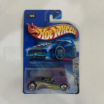 Hot Wheels 2004 Final Run 3/5 Semi-Fast Tractor Hauler BLISTERPACK CARDED - Image 1 of 2