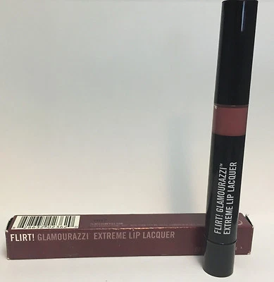 FLIRT! GLAMOURAZZI EXTREME LIP LACQUER STANDOUT #19  .07 OZ - BOX DAMAGED - Image 1 of 4