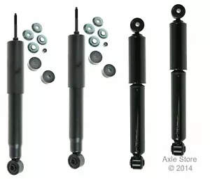 4 New Shocks Full Set Ltd Lifetime Warranty Fit Ram1500 2500 4WD Free Shipping - Foto 1 di 2