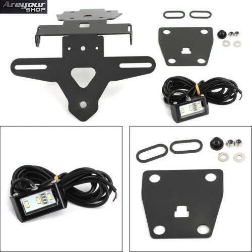 License Plate Holder Frame Bracket fit for Suzuki GSX-S750 GSX-S1000F 17-20 - Imagem 1 de 4