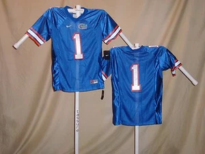 FLORIDA GATORS Nike sewn #1 FOOTBALL JERSEY  Youth Large  NWT  $60 retail - Picture 1 of 2