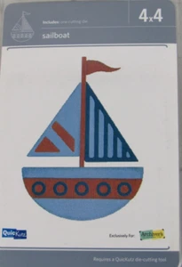 Juego de troqueles de corte QuicKutz velero 4x4 C-0208-S-REV - Imagen 1 de 2