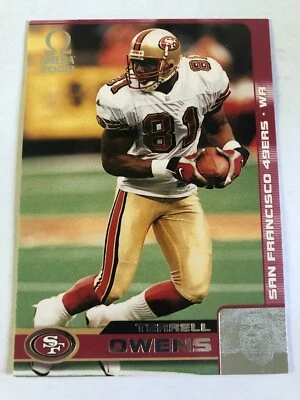 2000 Pacific Omega Terrell Owens #125 San Francisco 49ers - Image 1 of 2