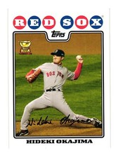 2008 Topps #BOS13 Hideki Okajima Boston Red Sox