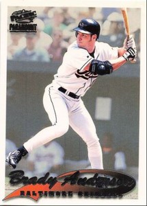 1999 Pacific Paramount Brady Anderson Baltimore Orioles #30