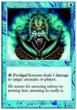 4 Prodigal Sorcerer - LP - 7th Edition - mtg - x4 4x
