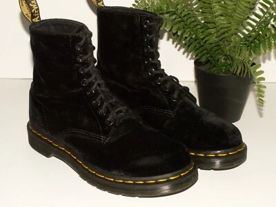 Dr. Martens 1460 PASCAL VELVET boots 8-eyelet UK 4 EU 37 US 6 - Image 1 of 4