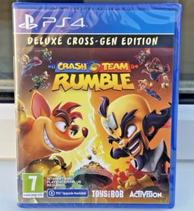 SONY PS4 CRASH TEAM RUMBLE DELUXE CROSS GEN EDITION *BRAND NEW FACTORY SEALED* - Picture 1 of 3
