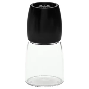 IKEA 365+ IHÄRDIG macina spezie vetro nero macina sale e pepe 12,5 cm cucina - Foto 1 di 4