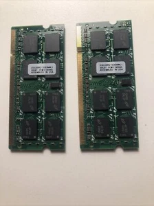 2x 2GB Memory DDR2 SODIMM (4GB Total) Laptop Micron RAM Assembled In USA B0QIT - Picture 1 of 4