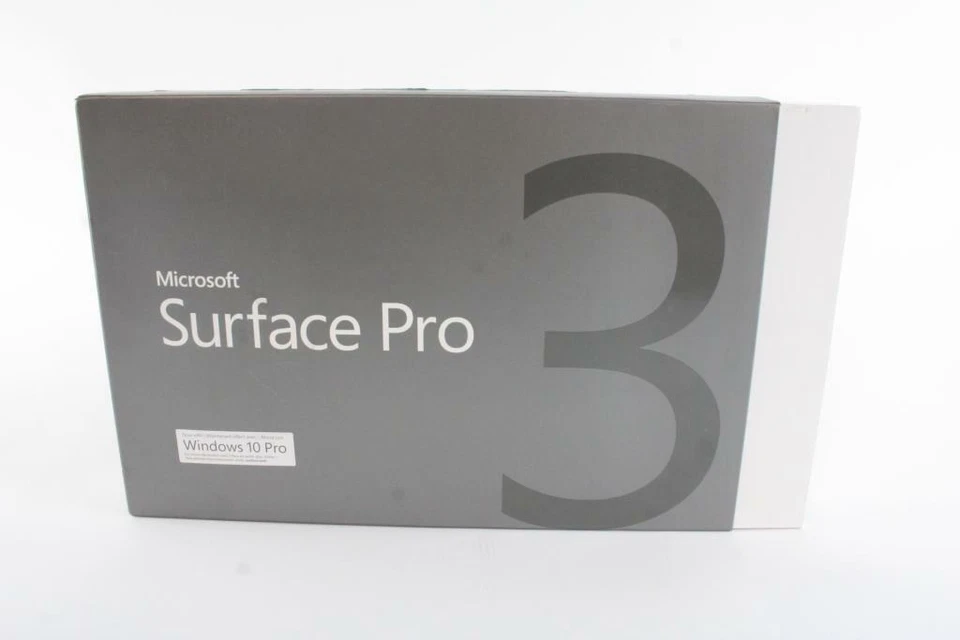 New sealed! Microsoft Surface Pro 3 128GB, Wi-Fi, 12in, i5 Processor - Silver - Image 1 of 2
