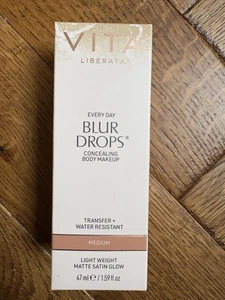 Vita Liberata Every Day BLUR DROPS Concealing Body Makeup, MEDIUM, 47ml - Picture 1 of 2