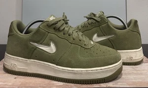 Nike Air Force 1 Low Color of the Month Jewel Oil Green Summit White DVO785-300 - Picture 1 of 24