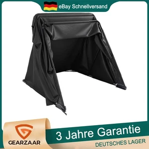 Motorrad Zeltgarage Faltgarage Inklusive Schloss mit Handschuhe XL mit Heringen - Bild 1 von 12