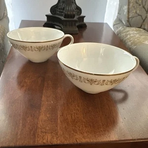 Imperial Gold by Sheffield Fine China - LOT OF 2-Demitasse Cups Only Japan 504 Y - Picture 1 of 6