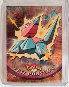 🔥 2000 Topps Chrome Pokémon Cards - Series 2 - Porygon #137 - Picture 1 of 2