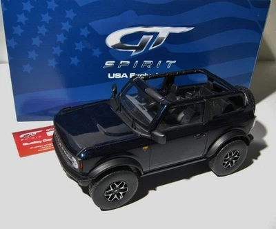 Ford Bronco Badlands 2021 1:18 GT Spirit diecast exclusivo en contenedor azul sin usar, en caja Foto 1 de 4