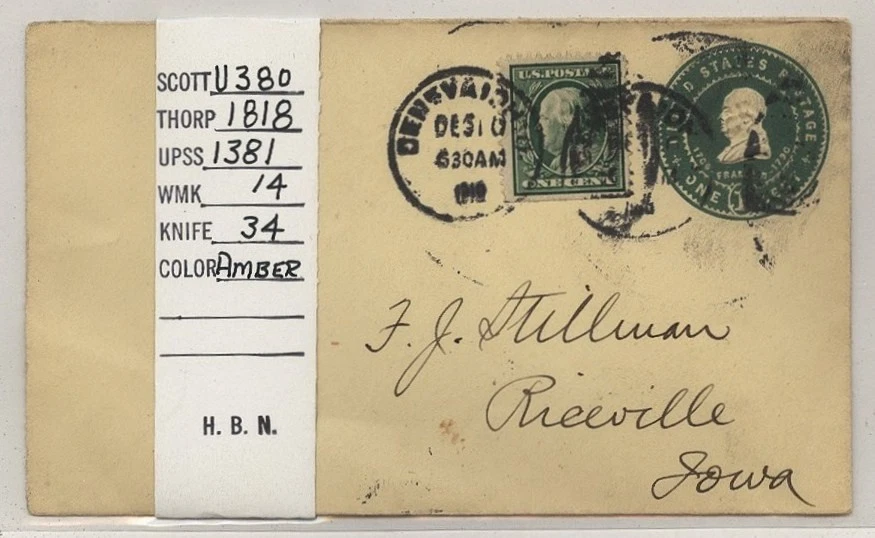 США - б/у почтовые канцелярские товары лот # 81 - Изображение 1 из 1