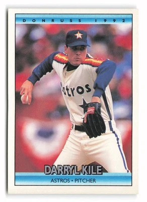 1992 Donruss #309 Darryl Kile Houston Astros - Image 1 of 2