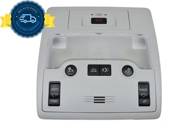 2013-2015 Lexus ES300h Overhead Console Gray Dome Light Lamp Sunroof OEM - Image 1 of 4