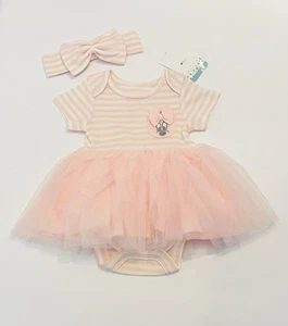 Disney Bebé Niña Minnie Mouse Conjunto 3-6 Meses Body Tutú Diadema Conjunto de 2 piezas - Imagen 1 de 2