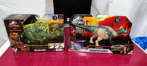 Ouranosaurus Sound Sound Strike + Edmontosaurus Roar Jurassic World Park Mattel - Imagen 1 de 4