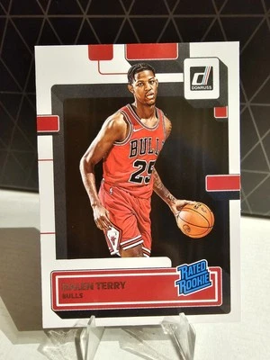 2022-23 Panini Donruss - Rated Rookie #218 Dalen Terry (RC) - Image 1 of 2