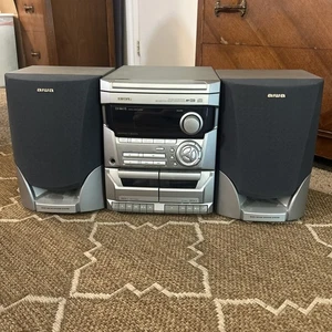 Aiwa CX-NA115 Digital Audio System Super T-Bass CD Stereo No Remote Tested Works - Picture 1 of 14