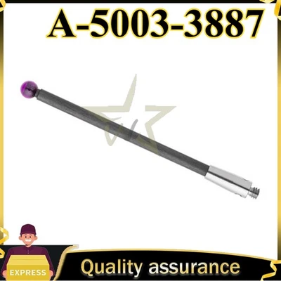 A-5003-3887 CMM Touch Probe Stylus M2 Carbon Fibre 3mm Ruby Ball 40mm Length  - Image 1 of 2