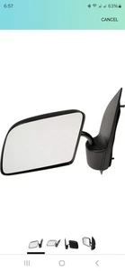 Dorman 955-004 Driver Side Manual Door Mirror Ford E Series, Econoline, Super D - Picture 1 of 4