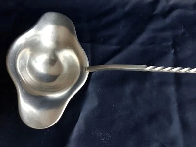 Cuillère à sauce gras /maigre Cailar et Bayard Métallonide Métal argenté poinçon - Photo 1/4