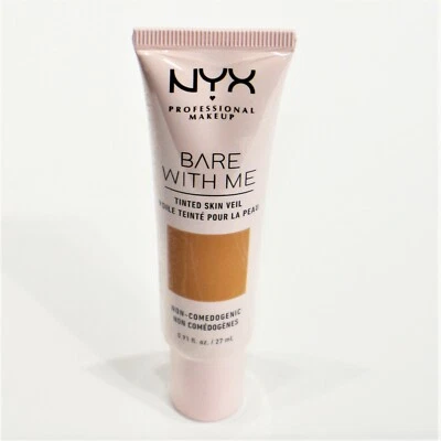 NYX Bare With Me Tinted Skin Veil BWMSV067 Cinnamon Mahogany .91 fl oz up to 8hr - Image 1 of 2