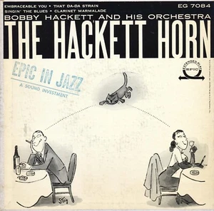 BOBBY HACKETT - The Hackett Horn - 1955 Epic EG-7084, EP - Picture 1 of 4