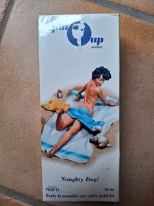 Miniatura Andrea Metallo Figure 80MM Pin Up Series Naughty Dog 1/50 NEW - Picture 1 of 4