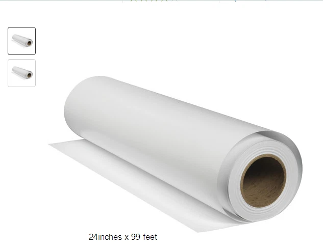 Rollo de papel de inyección de tinta fotográfica brillante premium autoadhesivo para Canon, HP, Epson, más Foto 1 de 1