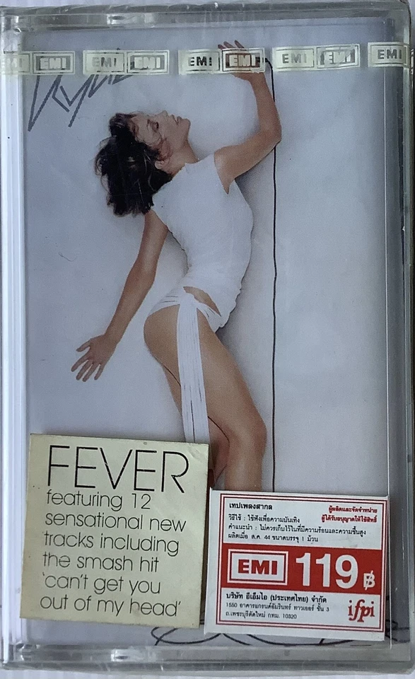 Kylie Minogue Fever Original Thai Edition Cassette Seal - Image 1 of 2
