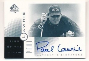 Paul Lawrie RC 2001 Upper Deck SP Authentic Rookie Auto Autograph!Callaway Golf - Picture 1 of 1