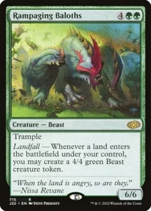 MTG - RAMPAGING BALOTHS - Jumpstart 2022 (R) - Picture 1 of 1