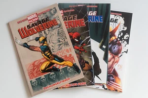 Panini Comics Marvel Now Savage Wolverine #1-4 komplett - Imagen 1 de 9