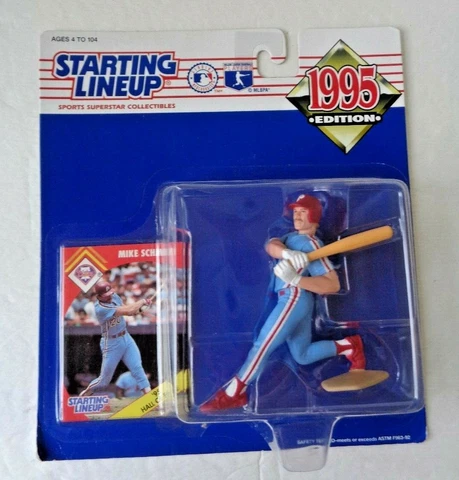 STARTING LINEUP MIKE SCHMIDT ACTION FIGURE VTG 1995 PHILLIES HALL OF FAME ~ NIP Cover