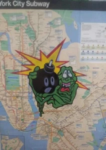 NY GRAFFITI MAP - Picture 1 of 1